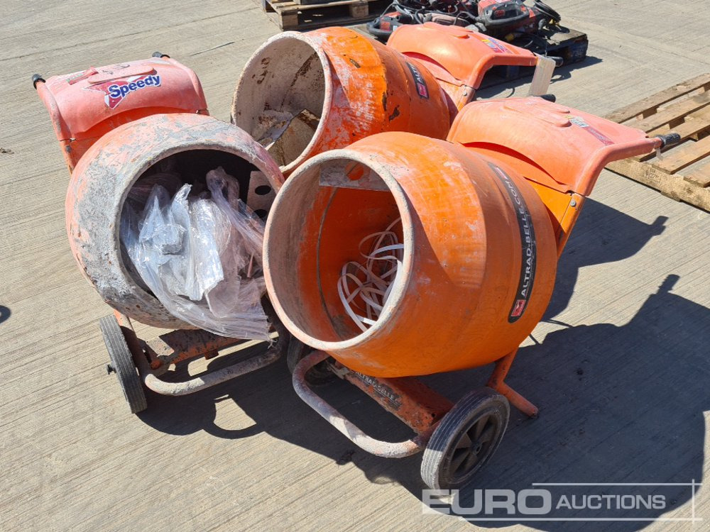 Belle 110Volt Cement Mixer (2 of), Petrol Cement Mixer, Honda Engine - Stavebná miešačka: obrázok 1 Belle 110Volt Cement Mixer (2 of), Petrol Cement Mixer, Honda Engine - Stavebná miešačka: obrázok 1