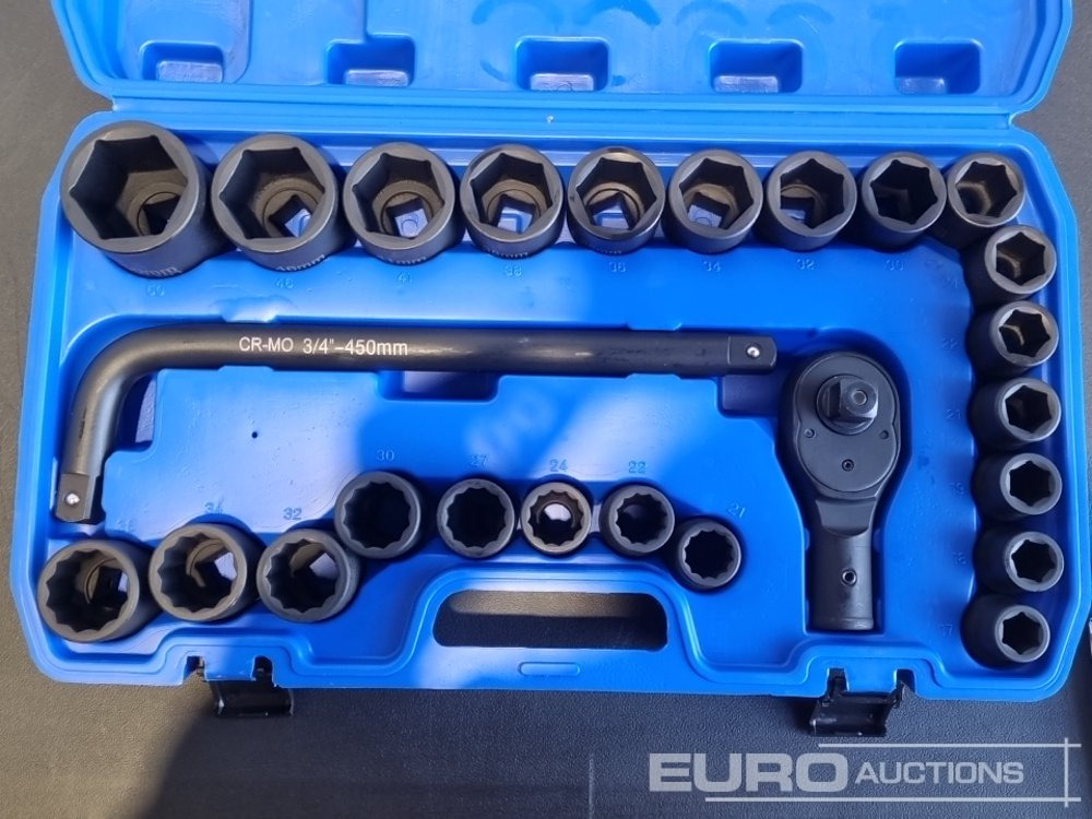 Stavebné zariadenia Boss 3/4" 30pc Heavy Duty Pneumatic Socket Set, 4" Connecting Rod, 8" Connecting Rod, Ratchet Wrench, 20" Sliding Rod, 18" Bending Rod Universal Coupling, Adapter1-3/4": obrázok 8 Stavebné zariadenia Boss 3/4" 30pc Heavy Duty Pneumatic Socket Set, 4" Connecting Rod, 8" Connecting Rod, Ratchet Wrench, 20" Sliding Rod, 18" Bending Rod Universal Coupling, Adapter1-3/4": obrázok 8