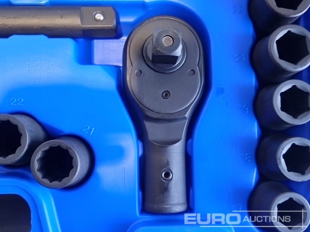 Stavebné zariadenia Boss 3/4" 30pc Heavy Duty Pneumatic Socket Set, 4" Connecting Rod, 8" Connecting Rod, Ratchet Wrench, 20" Sliding Rod, 18" Bending Rod Universal Coupling, Adapter1-3/4": obrázok 10 Stavebné zariadenia Boss 3/4" 30pc Heavy Duty Pneumatic Socket Set, 4" Connecting Rod, 8" Connecting Rod, Ratchet Wrench, 20" Sliding Rod, 18" Bending Rod Universal Coupling, Adapter1-3/4": obrázok 10