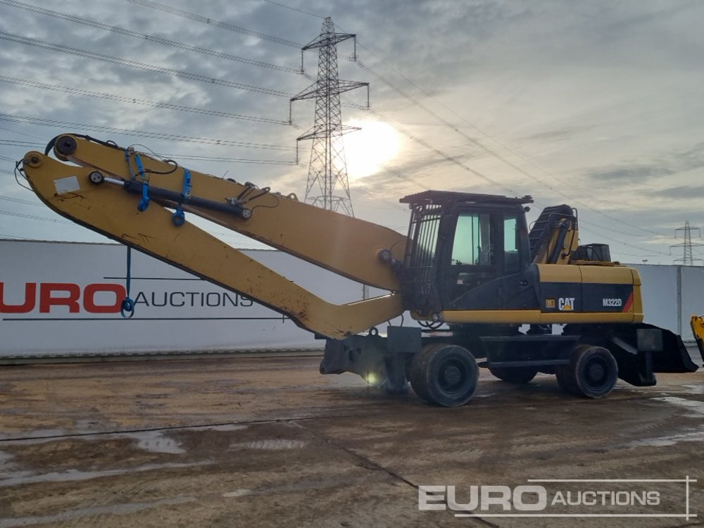 CAT M322D - Kolesové rýpadlo: obrázok 1 CAT M322D - Kolesové rýpadlo: obrázok 1