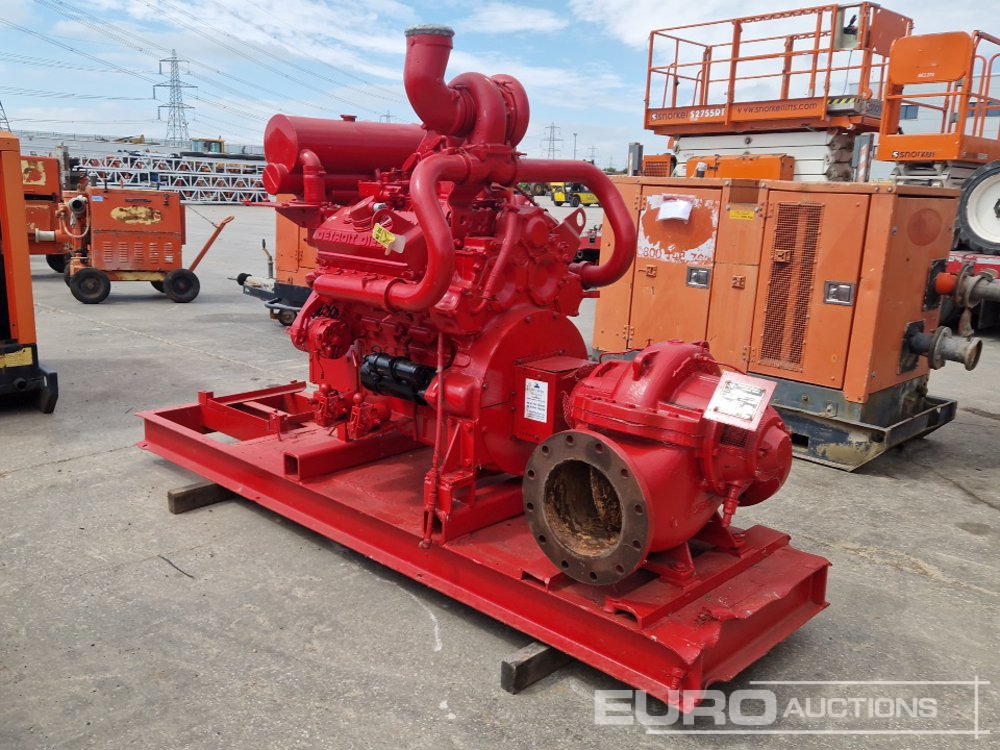 Clarke 10" Water Pump, Detroit Diesel Engine - Čerpadlo na vodu: obrázok 3 Clarke 10" Water Pump, Detroit Diesel Engine - Čerpadlo na vodu: obrázok 3