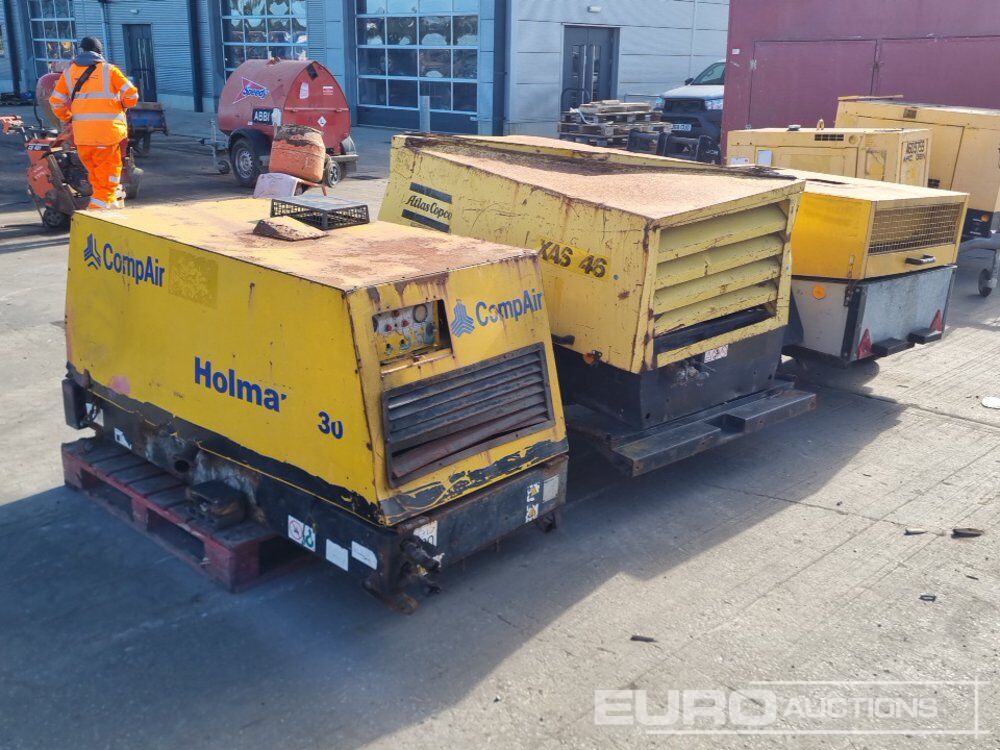 Comp Air Compressor (Engine Missing), Atlas Copco Single Axle Compressor (Engine Missing), Comp Air Single Axle Compressor (Engine Missing) - Vzduchový kompresor: obrázok 3 Comp Air Compressor (Engine Missing), Atlas Copco Single Axle Compressor (Engine Missing), Comp Air Single Axle Compressor (Engine Missing) - Vzduchový kompresor: obrázok 3