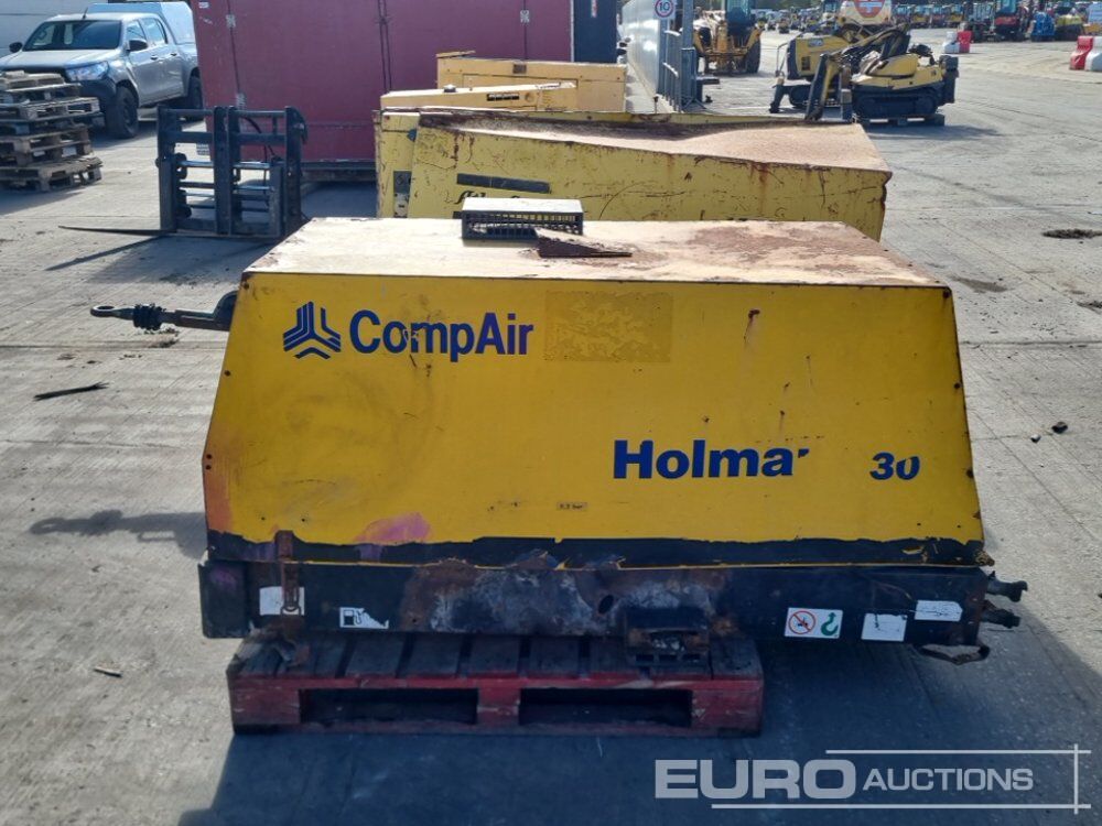 Comp Air Compressor (Engine Missing), Atlas Copco Single Axle Compressor (Engine Missing), Comp Air Single Axle Compressor (Engine Missing) - Vzduchový kompresor: obrázok 2 Comp Air Compressor (Engine Missing), Atlas Copco Single Axle Compressor (Engine Missing), Comp Air Single Axle Compressor (Engine Missing) - Vzduchový kompresor: obrázok 2