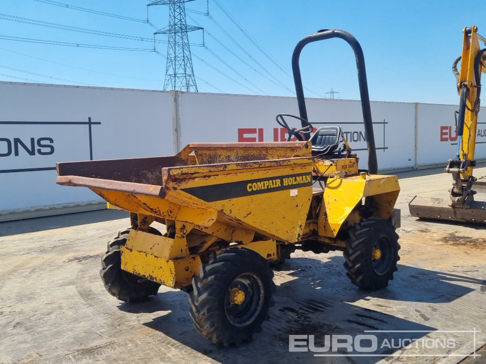 Compair Holman 2 Ton Dumper, Roll Bar - Mini damper: obrázok 1 Compair Holman 2 Ton Dumper, Roll Bar - Mini damper: obrázok 1