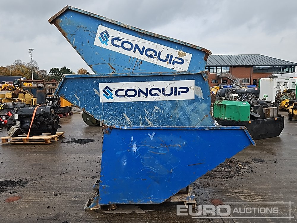 Conquip Tipping Skip to suit Forklift (3 of) - Výklopný kontajner: obrázok 4 Conquip Tipping Skip to suit Forklift (3 of) - Výklopný kontajner: obrázok 4