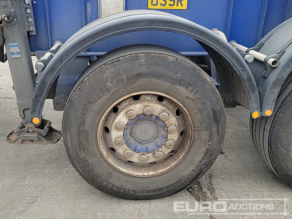 Plošinový/ Valníkový náves Dennison Trailers 4 Axle 40' Skeleton Trailer, Front Lift Axle, Twist Locks: obrázok 10