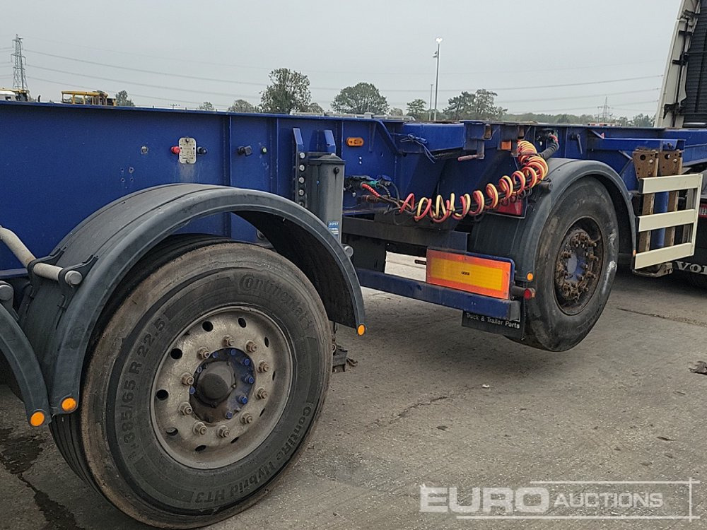Plošinový/ Valníkový náves Dennison Trailers 4 Axle 40' Skeleton Trailer, Front Lift Axle, Twist Locks: obrázok 20