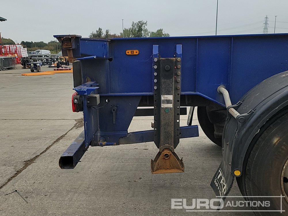 Plošinový/ Valníkový náves Dennison Trailers 4 Axle 40' Skeleton Trailer, Front Lift Axle, Twist Locks: obrázok 18