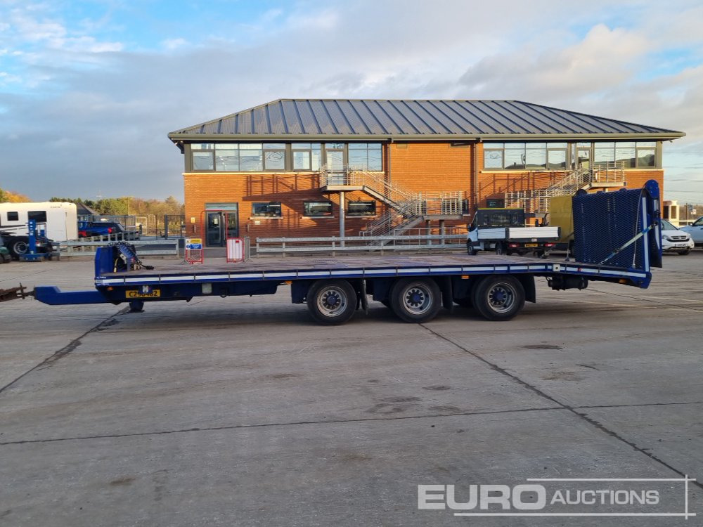 Donbur Tri Axle Drawbar Low Loader Trailer, Winch, Hydraulic Ramp - Príves podvalník: obrázok 2 Donbur Tri Axle Drawbar Low Loader Trailer, Winch, Hydraulic Ramp - Príves podvalník: obrázok 2