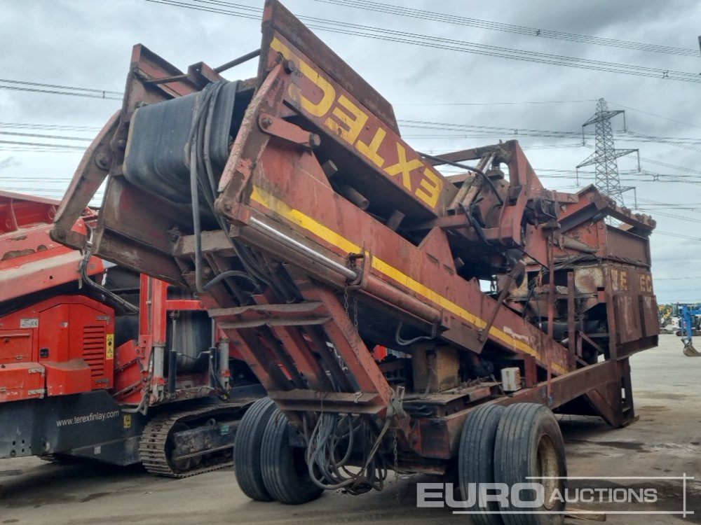 Extec Single Axle Twin Deck Screener, Hydraulic Folding Conveyor - Třídič: obrázok 4 Extec Single Axle Twin Deck Screener, Hydraulic Folding Conveyor - Třídič: obrázok 4