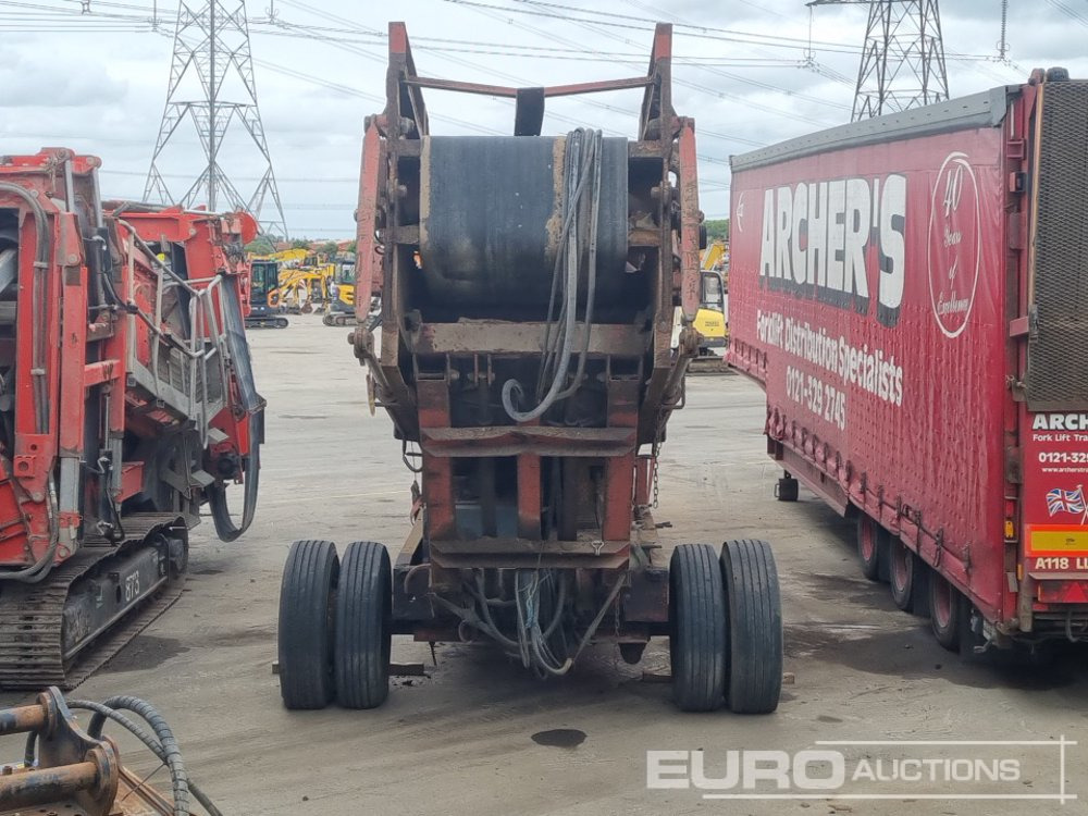 Extec Single Axle Twin Deck Screener, Hydraulic Folding Conveyor - Třídič: obrázok 3 Extec Single Axle Twin Deck Screener, Hydraulic Folding Conveyor - Třídič: obrázok 3