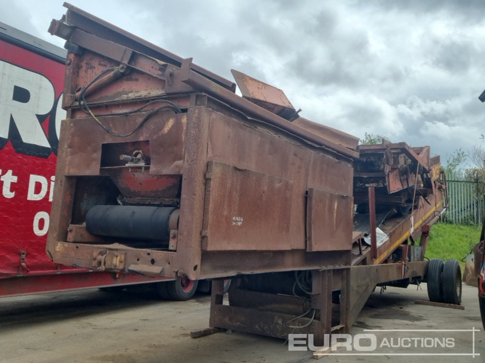 Extec Single Axle Twin Deck Screener, Hydraulic Folding Conveyor - Třídič: obrázok 1 Extec Single Axle Twin Deck Screener, Hydraulic Folding Conveyor - Třídič: obrázok 1