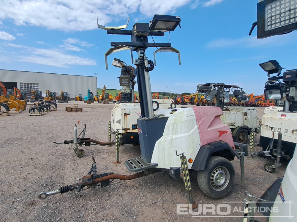 Generac VB9+ Single Axle LED Lighting Tower, Kubota Engine (Spares) - Osvetľovacia veža: obrázok 2 Generac VB9+ Single Axle LED Lighting Tower, Kubota Engine (Spares) - Osvetľovacia veža: obrázok 2