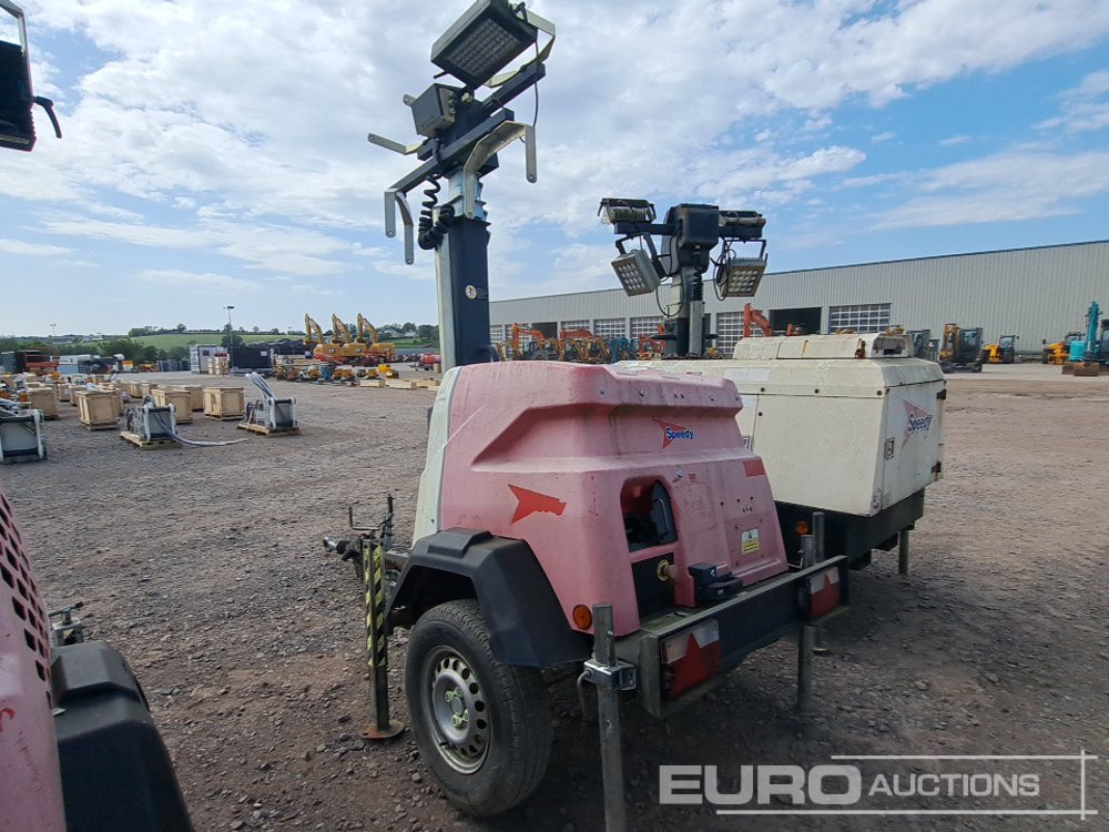 Generac VB9+ Single Axle LED Lighting Tower, Kubota Engine (Spares) - Osvetľovacia veža: obrázok 3 Generac VB9+ Single Axle LED Lighting Tower, Kubota Engine (Spares) - Osvetľovacia veža: obrázok 3