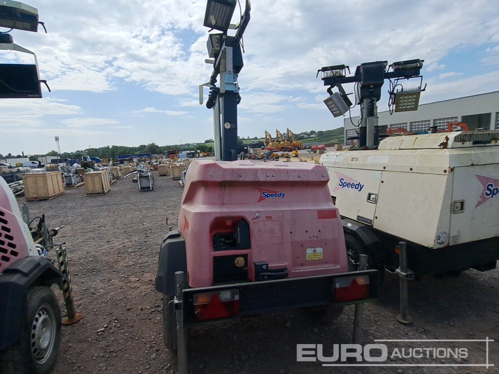 Generac VB9+ Single Axle LED Lighting Tower, Kubota Engine (Spares) - Osvetľovacia veža: obrázok 4 Generac VB9+ Single Axle LED Lighting Tower, Kubota Engine (Spares) - Osvetľovacia veža: obrázok 4