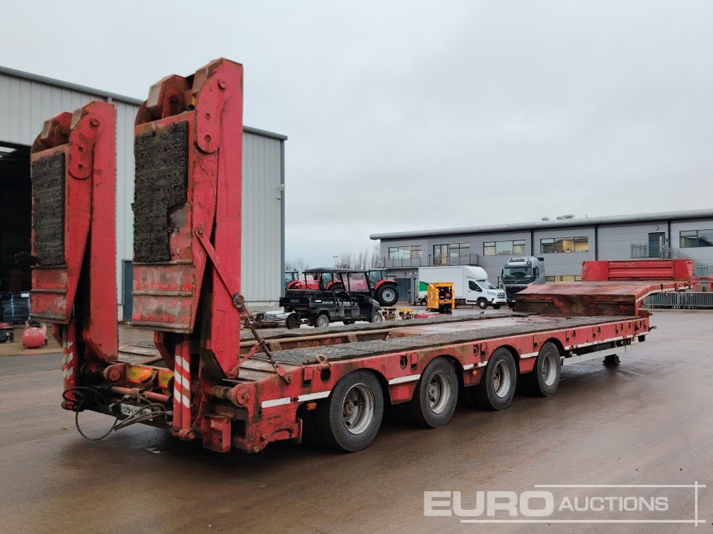 Gurlesenyil GLY4 4 Axle Extendable Stepframe Low Loader Trailer, Flip-Toe Ramps - Náves podvalník: obrázok 3 Gurlesenyil GLY4 4 Axle Extendable Stepframe Low Loader Trailer, Flip-Toe Ramps - Náves podvalník: obrázok 3
