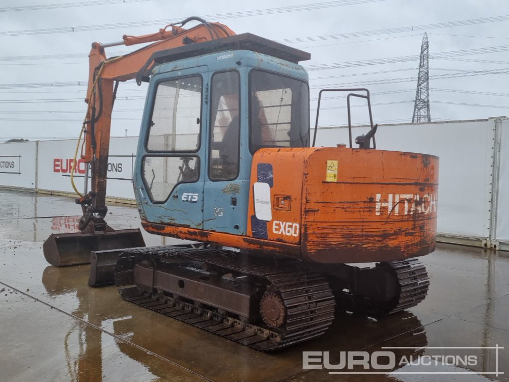 Hitachi EX60 - Mini rýpadlo: obrázok 3 Hitachi EX60 - Mini rýpadlo: obrázok 3