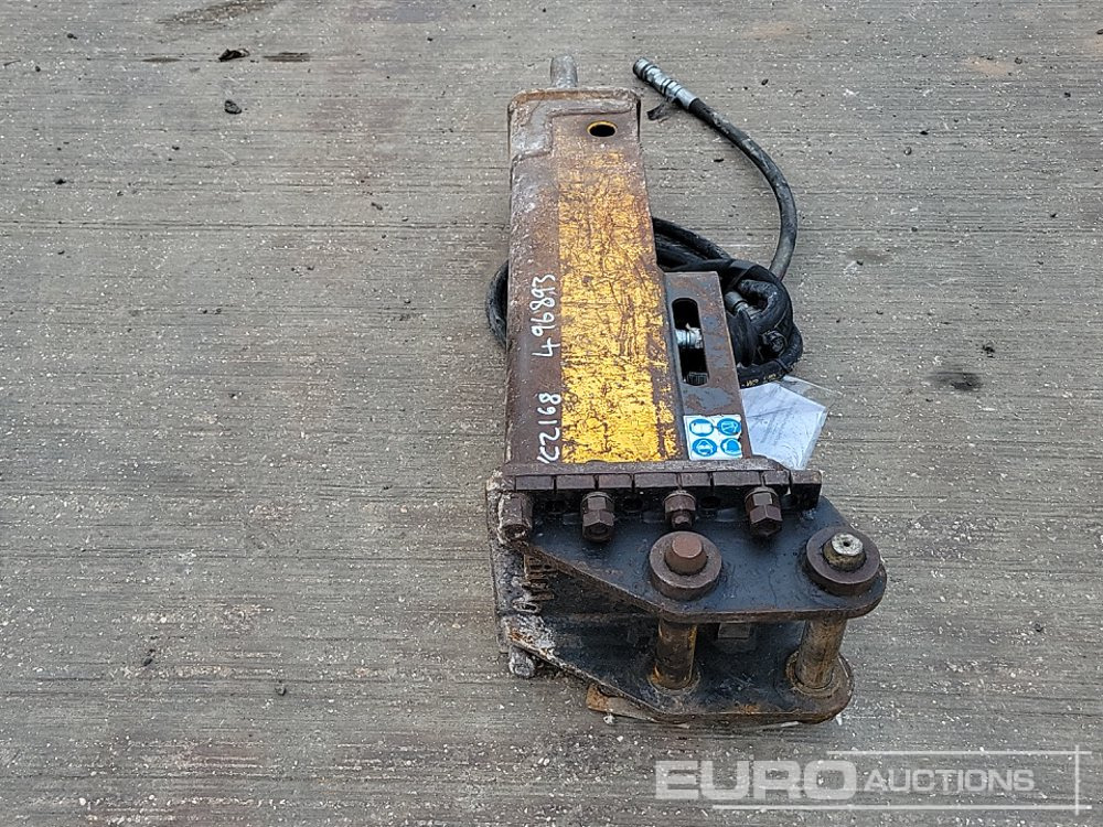 Hydraulic Breaker 35mm Pin to suit Mini Excavator - Hydraulické kladivo: obrázok 4 Hydraulic Breaker 35mm Pin to suit Mini Excavator - Hydraulické kladivo: obrázok 4