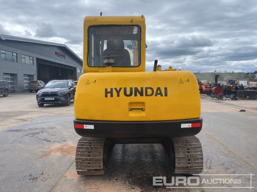 Hyundai R55-7 - Mini rýpadlo: obrázok 4 Hyundai R55-7 - Mini rýpadlo: obrázok 4