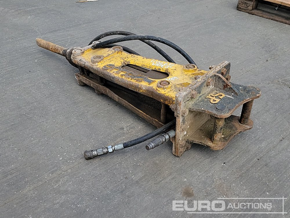 Indeco Hydraulic Breaker 35mm Pin to suit Mini Excavator - Hydraulické kladivo: obrázok 3 Indeco Hydraulic Breaker 35mm Pin to suit Mini Excavator - Hydraulické kladivo: obrázok 3
