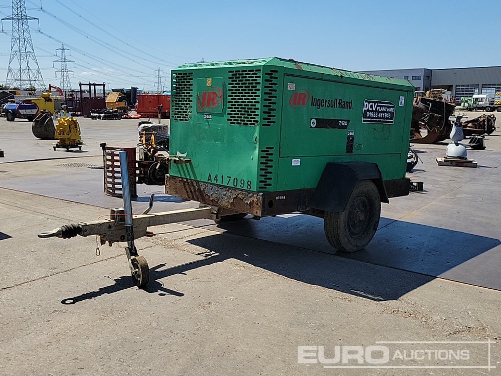 Ingersoll Rand Single Axle Compressor - Vzduchový kompresor: obrázok 1 Ingersoll Rand Single Axle Compressor - Vzduchový kompresor: obrázok 1