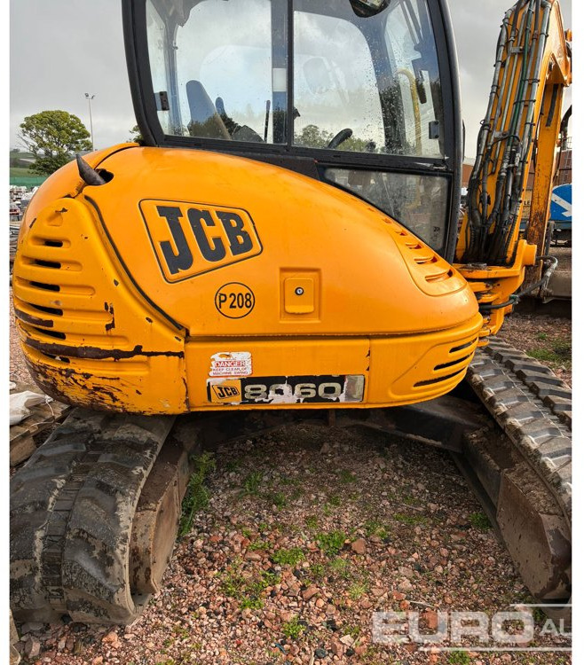 JCB 8060 - Mini rýpadlo: obrázok 4 JCB 8060 - Mini rýpadlo: obrázok 4