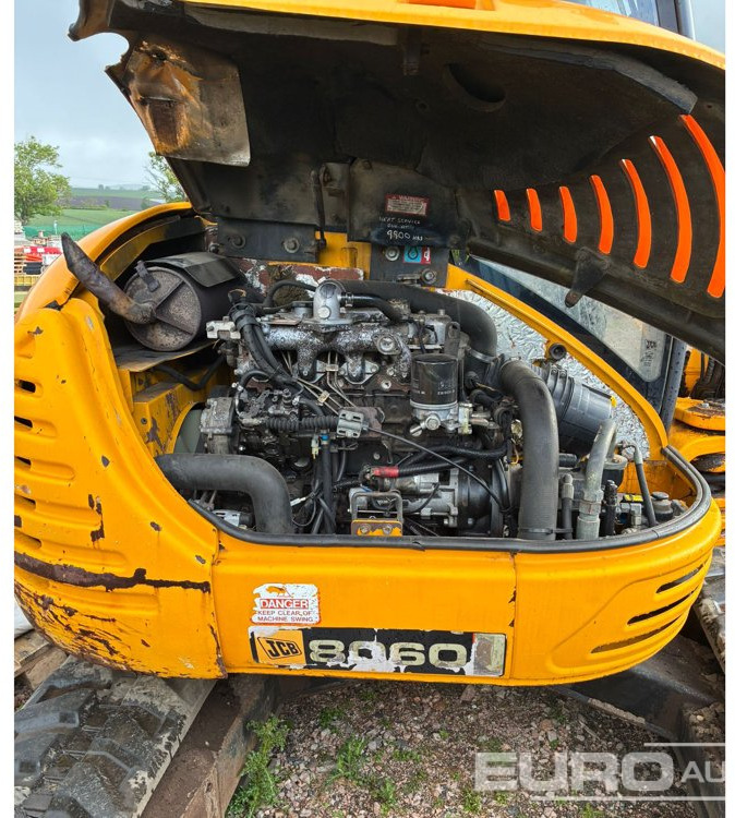 JCB 8060 - Mini rýpadlo: obrázok 5 JCB 8060 - Mini rýpadlo: obrázok 5