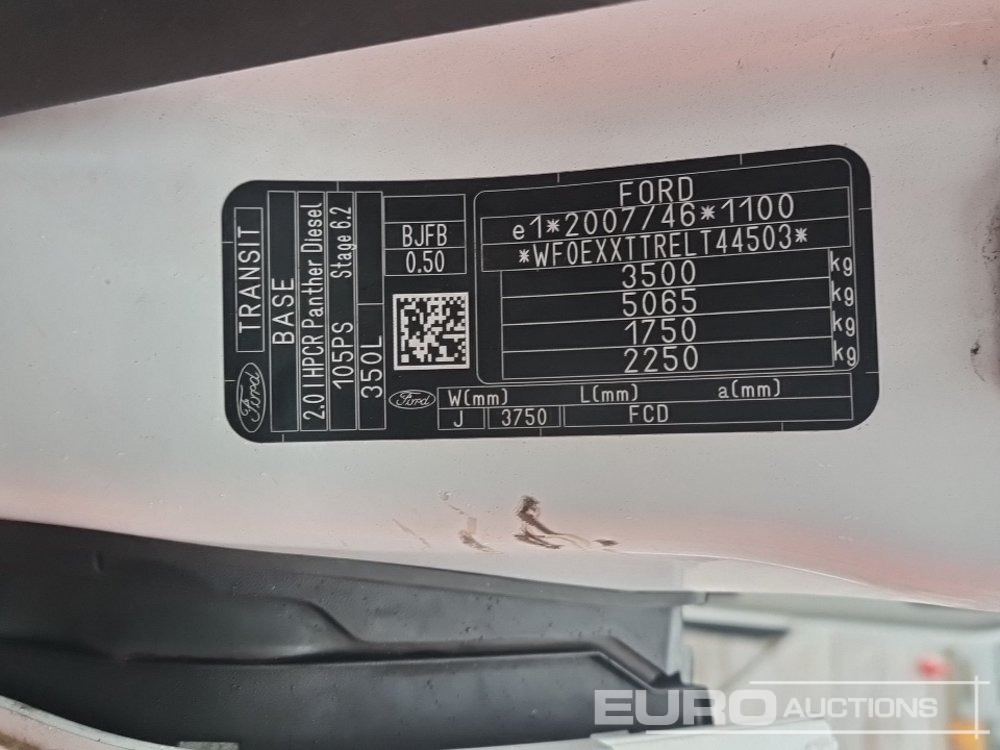 Komunálne/ Špeciálne stroje 2021 Ford Transit 350: obrázok 44 Komunálne/ Špeciálne stroje 2021 Ford Transit 350: obrázok 44