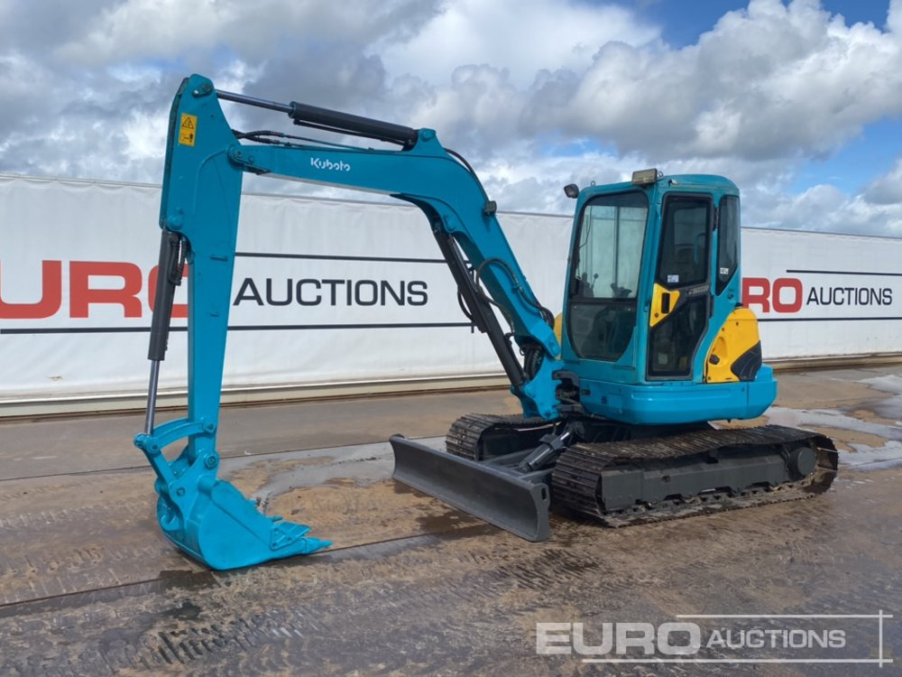 Kubota KX161-3SZ - Mini rýpadlo: obrázok 1 Kubota KX161-3SZ - Mini rýpadlo: obrázok 1