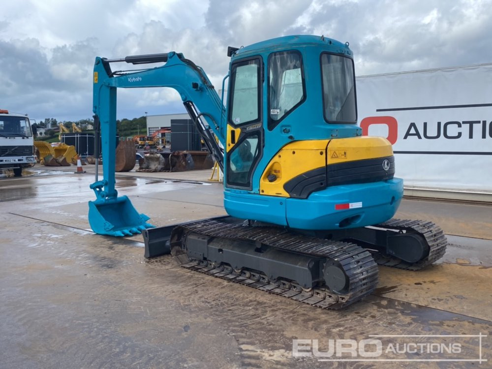 Kubota KX161-3SZ - Mini rýpadlo: obrázok 3 Kubota KX161-3SZ - Mini rýpadlo: obrázok 3