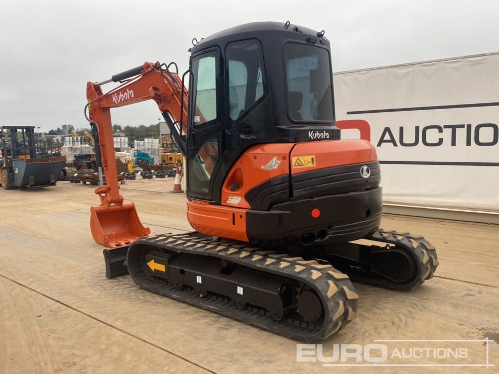 Kubota U55-4 - Mini rýpadlo: obrázok 3 Kubota U55-4 - Mini rýpadlo: obrázok 3