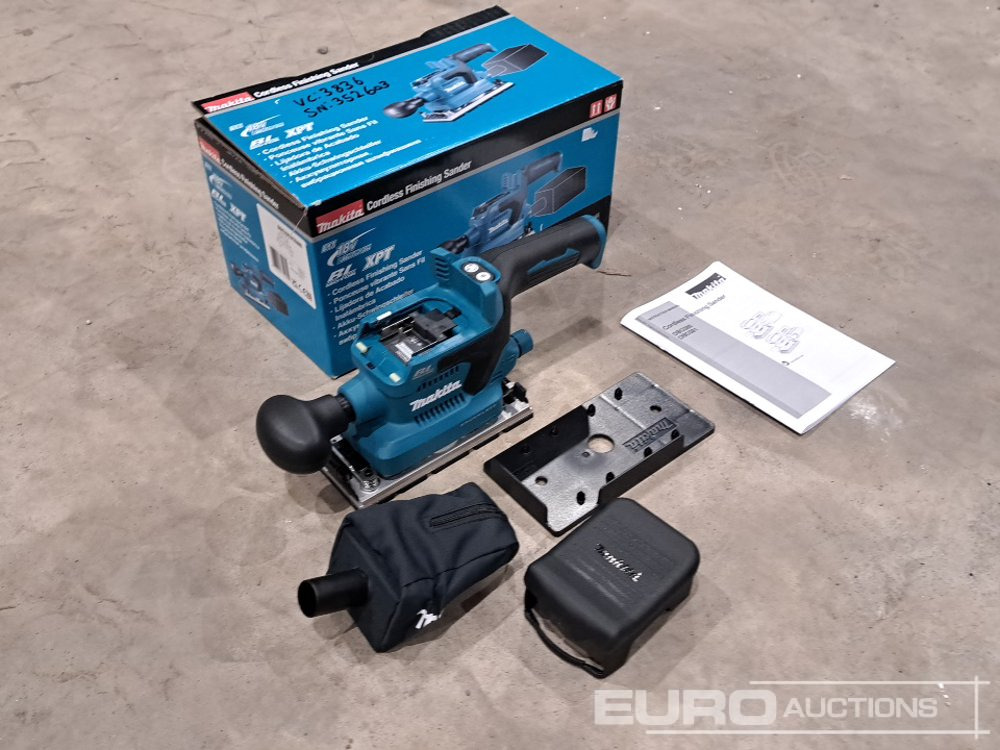 Makita 18 Volt Cordless Sander - Vybavenie garáže/ Dielne: obrázok 3 Makita 18 Volt Cordless Sander - Vybavenie garáže/ Dielne: obrázok 3