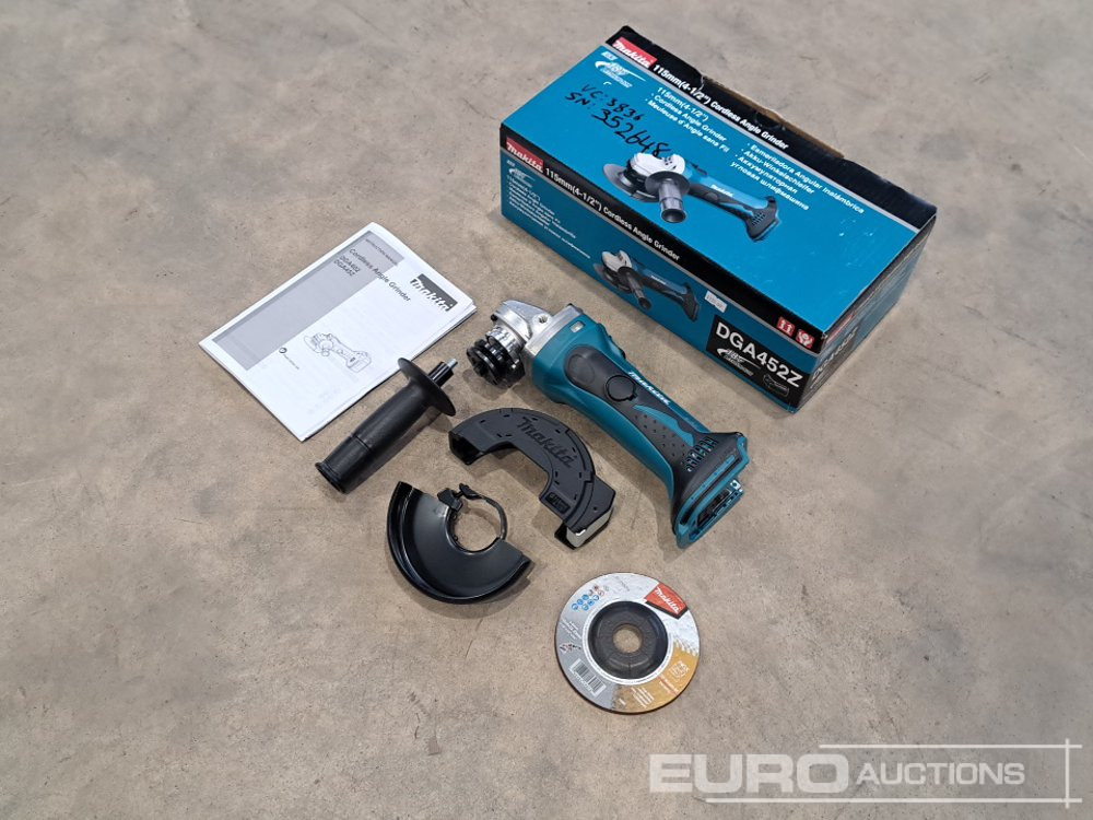 Makita Cordless Angle Grinder - Vybavenie garáže/ Dielne: obrázok 1 Makita Cordless Angle Grinder - Vybavenie garáže/ Dielne: obrázok 1