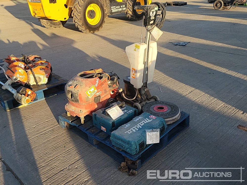 Makita DJR186 Battery Reciprocating Saw, Makita Battery Impact Driver, Hilti VC20-UM 110Volt Wet/Dry Vacuum Cleaner, Numatic 110Volt Vacuum Cleaner, Numatic 240Volt Floor Polisher - Stavebné zariadenia: obrázok 1 Makita DJR186 Battery Reciprocating Saw, Makita Battery Impact Driver, Hilti VC20-UM 110Volt Wet/Dry Vacuum Cleaner, Numatic 110Volt Vacuum Cleaner, Numatic 240Volt Floor Polisher - Stavebné zariadenia: obrázok 1