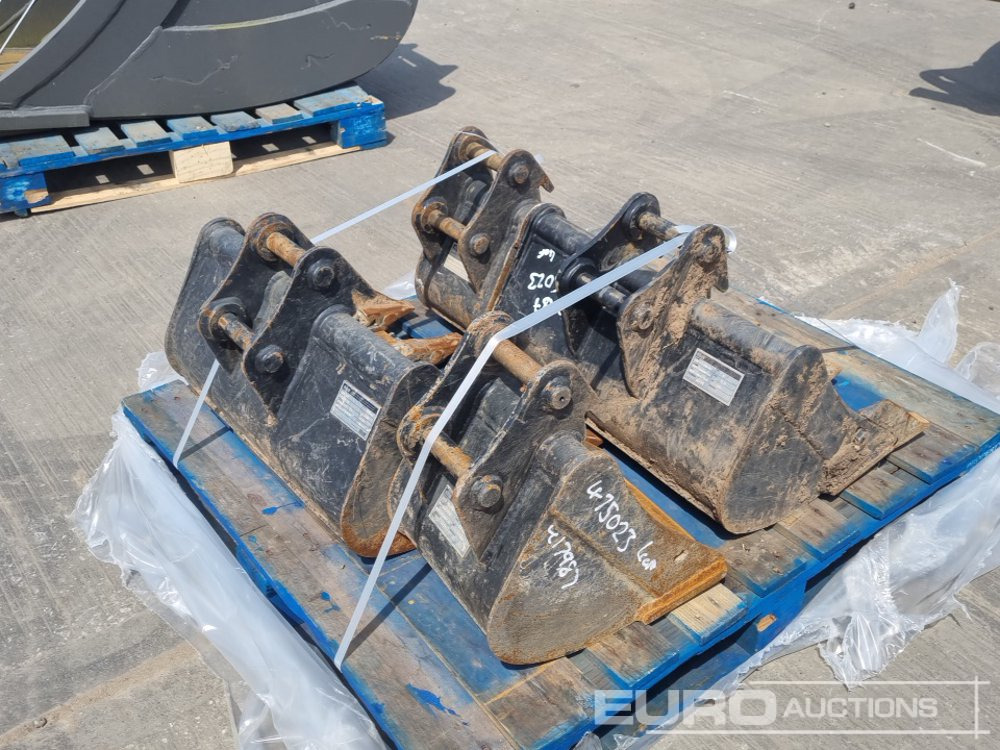 Miller 24", 24" Ditching, 12", 10" Digging Bucket 30mm Pin to suit Mini Excavator - Lyžica: obrázok 5 Miller 24", 24" Ditching, 12", 10" Digging Bucket 30mm Pin to suit Mini Excavator - Lyžica: obrázok 5