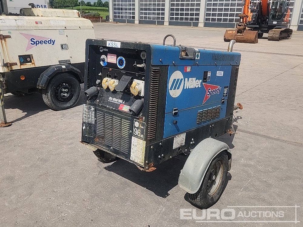 Miller BIG BLUE 400 - Elektrický generátor: obrázok 5 Miller BIG BLUE 400 - Elektrický generátor: obrázok 5