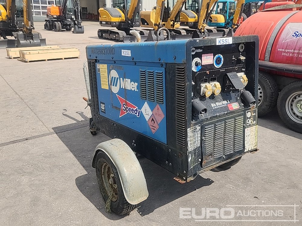 Miller BIG BLUE 400 - Elektrický generátor: obrázok 3 Miller BIG BLUE 400 - Elektrický generátor: obrázok 3