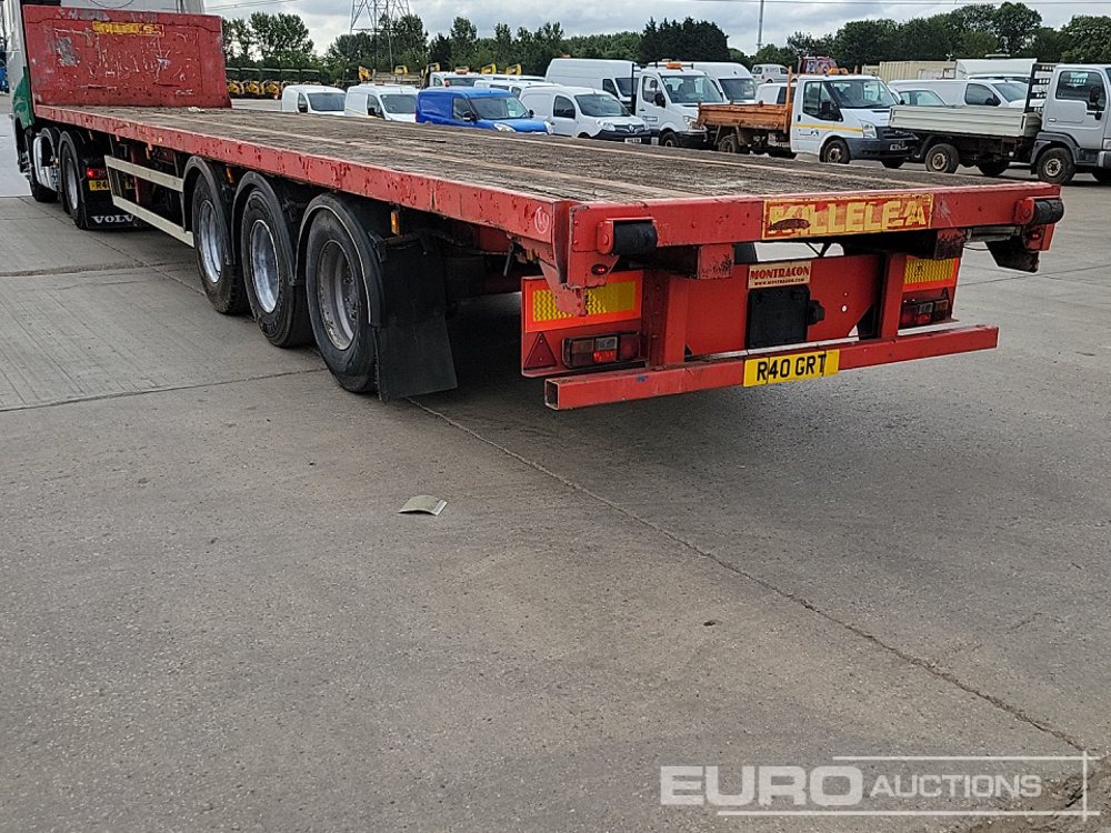 Montracon Tri Axle Flatbed Trailer - Plošinový/ Valníkový náves: obrázok 3 Montracon Tri Axle Flatbed Trailer - Plošinový/ Valníkový náves: obrázok 3