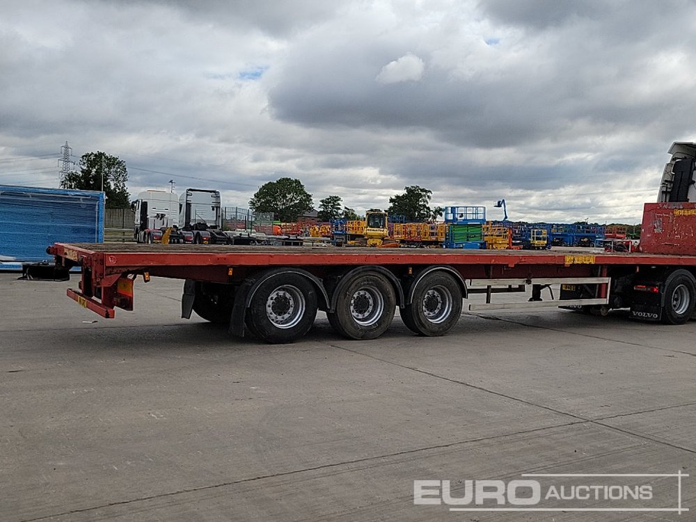 Montracon Tri Axle Flatbed Trailer - Plošinový/ Valníkový náves: obrázok 5 Montracon Tri Axle Flatbed Trailer - Plošinový/ Valníkový náves: obrázok 5