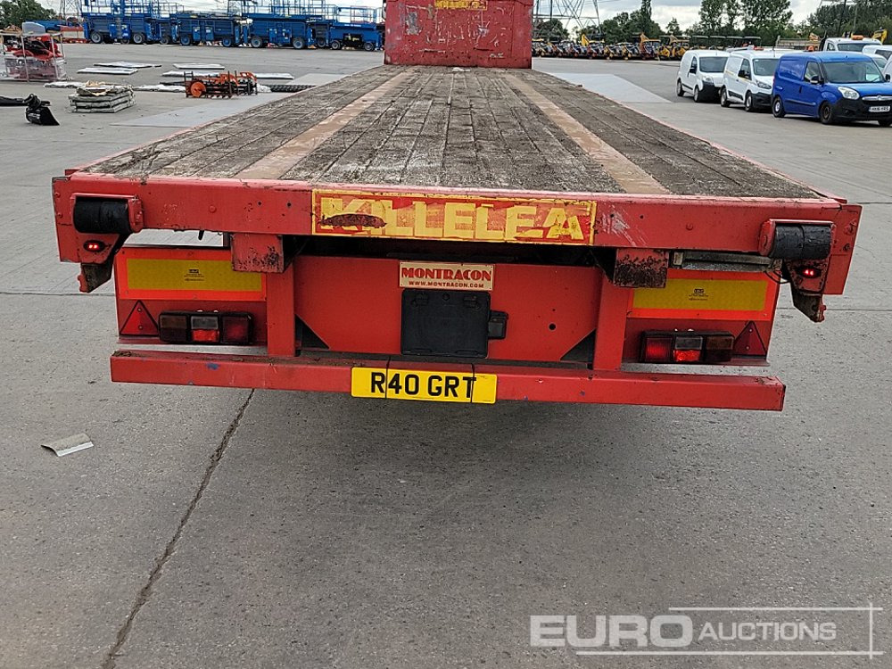 Montracon Tri Axle Flatbed Trailer - Plošinový/ Valníkový náves: obrázok 4 Montracon Tri Axle Flatbed Trailer - Plošinový/ Valníkový náves: obrázok 4