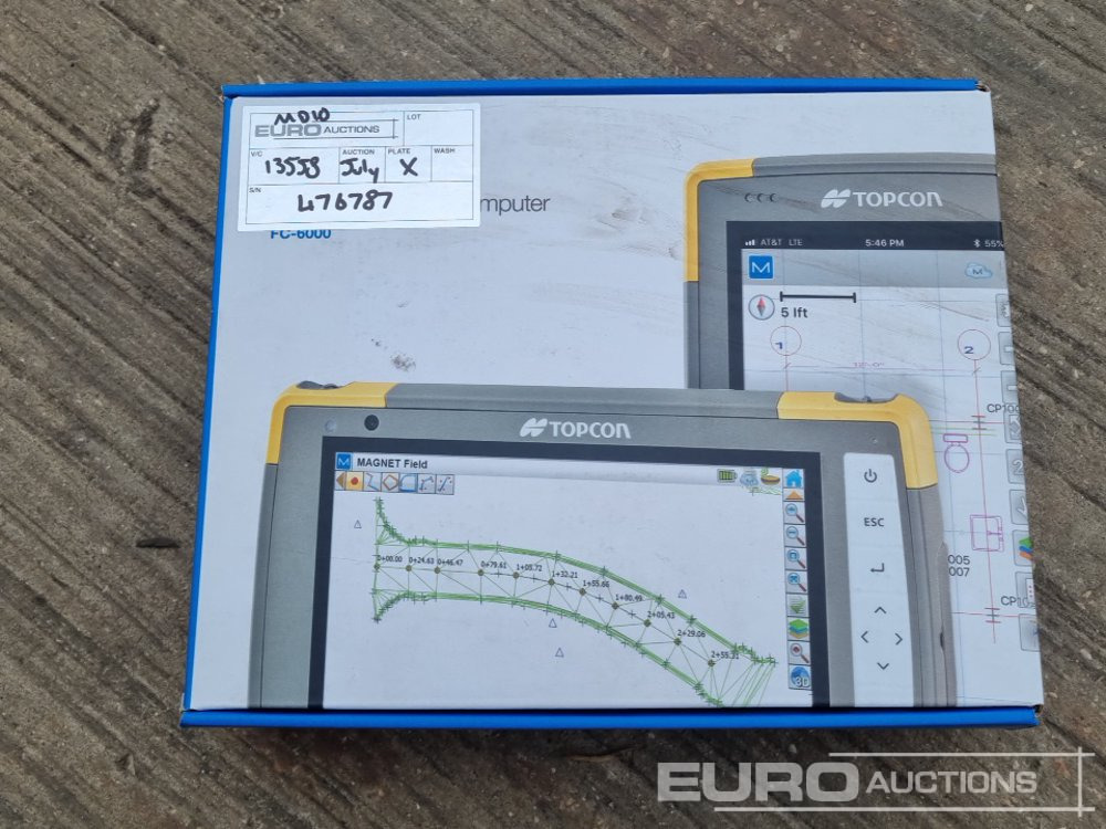 TOPCON Surveyors Tablet, Charger, Accessories - Náhradný diel: obrázok 1 TOPCON Surveyors Tablet, Charger, Accessories - Náhradný diel: obrázok 1