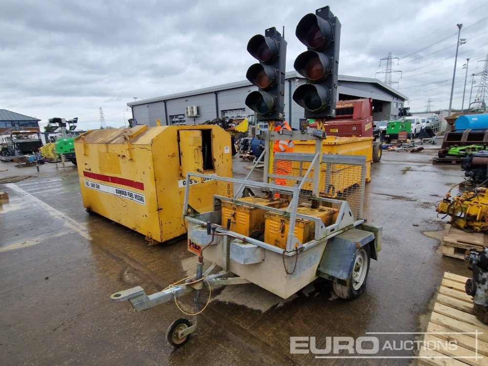 Pike Single Axle Traffic Light System Trailer, Ramp - Prepravník stavebných strojov: obrázok 1 Pike Single Axle Traffic Light System Trailer, Ramp - Prepravník stavebných strojov: obrázok 1
