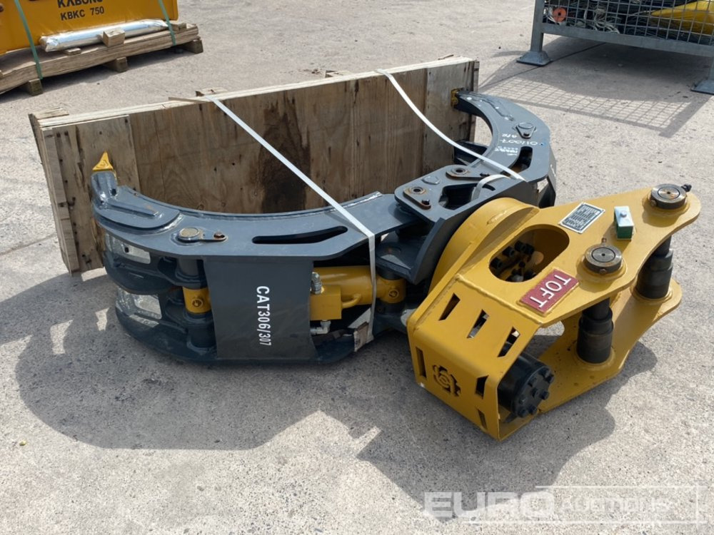 Unused 2025 Toft 04G Hydraulic Rotating 5 Finger Grapple 45mm Pin to suit 4-6 Ton Excavator - Príslušenstvo pre Rýpadlo: obrázok 1 Unused 2025 Toft 04G Hydraulic Rotating 5 Finger Grapple 45mm Pin to suit 4-6 Ton Excavator - Príslušenstvo pre Rýpadlo: obrázok 1