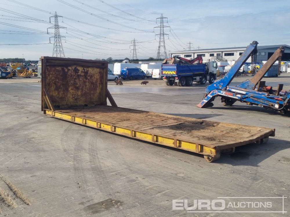 RORO Flat Bed to suit Hook Loader Lorry - Kontajner abroll: obrázok 3 RORO Flat Bed to suit Hook Loader Lorry - Kontajner abroll: obrázok 3