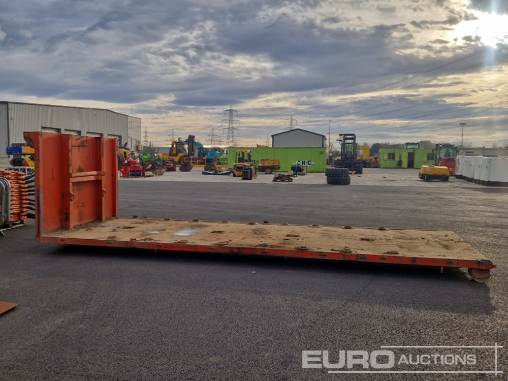RORO Flat Bed to suit Hook Loader Lorry - Kontajner abroll: obrázok 2 RORO Flat Bed to suit Hook Loader Lorry - Kontajner abroll: obrázok 2