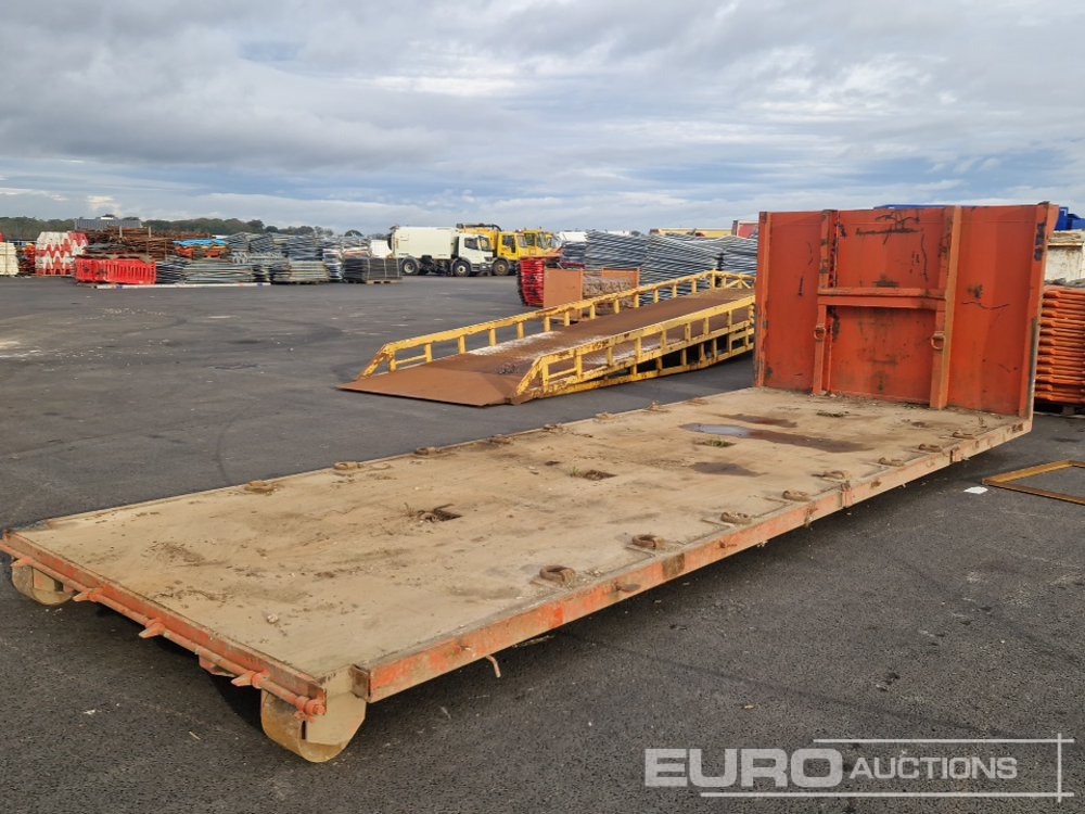 RORO Flat Bed to suit Hook Loader Lorry - Kontajner abroll: obrázok 5 RORO Flat Bed to suit Hook Loader Lorry - Kontajner abroll: obrázok 5