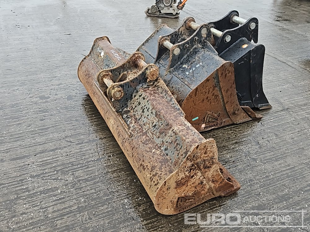 Lyžica Rhinox 60" Ditching, 36", 24" Digging Bucket 45mm Pin to suit 4-6 Ton Excavator: obrázok 7