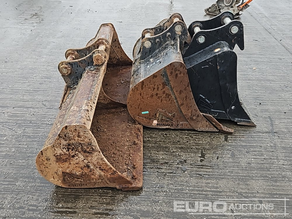 Lyžica Rhinox 60" Ditching, 36", 24" Digging Bucket 45mm Pin to suit 4-6 Ton Excavator: obrázok 8