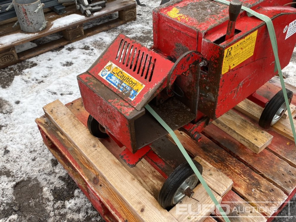 Stavebné zariadenia Roach Electric Re-Bar Chopper: obrázok 8