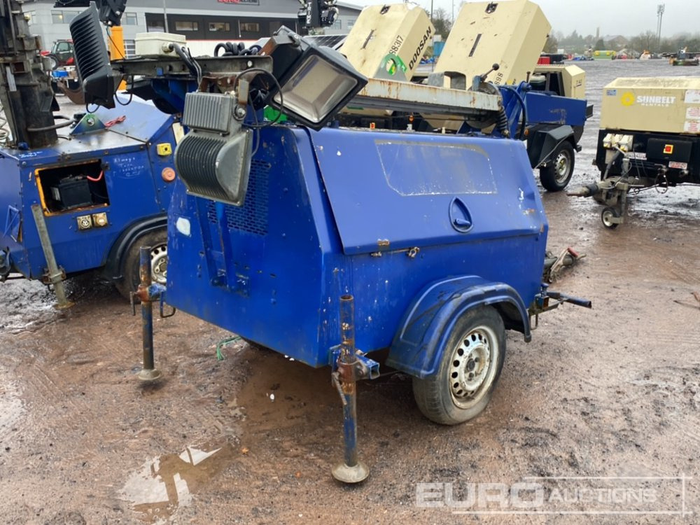 SMC Single Axle LED Lighting Tower, Kubota Engine - Osvetľovacia veža: obrázok 3 SMC Single Axle LED Lighting Tower, Kubota Engine - Osvetľovacia veža: obrázok 3